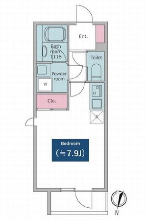 レジディア文京小石川の物件間取画像